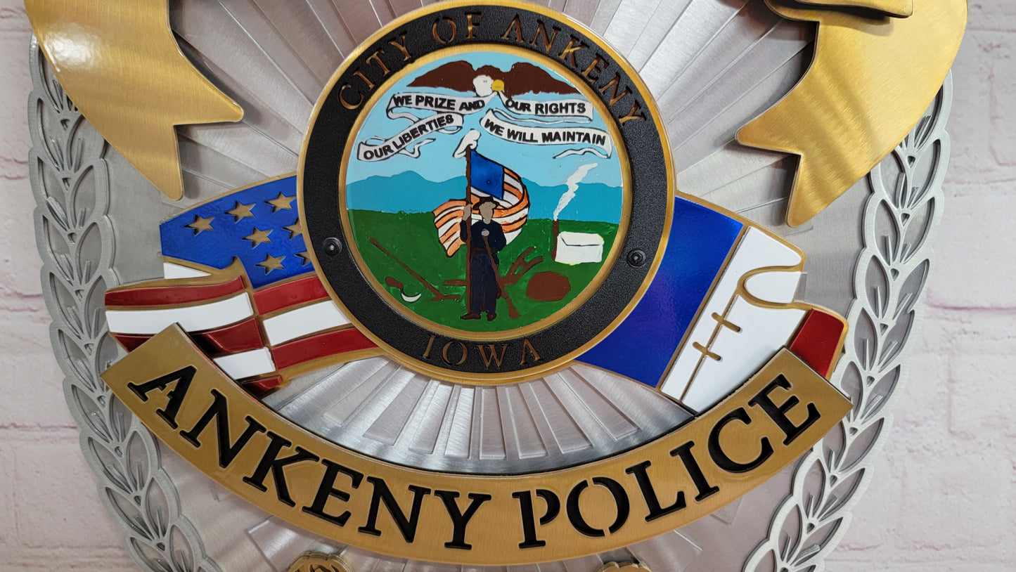 Ankeny Police Badge