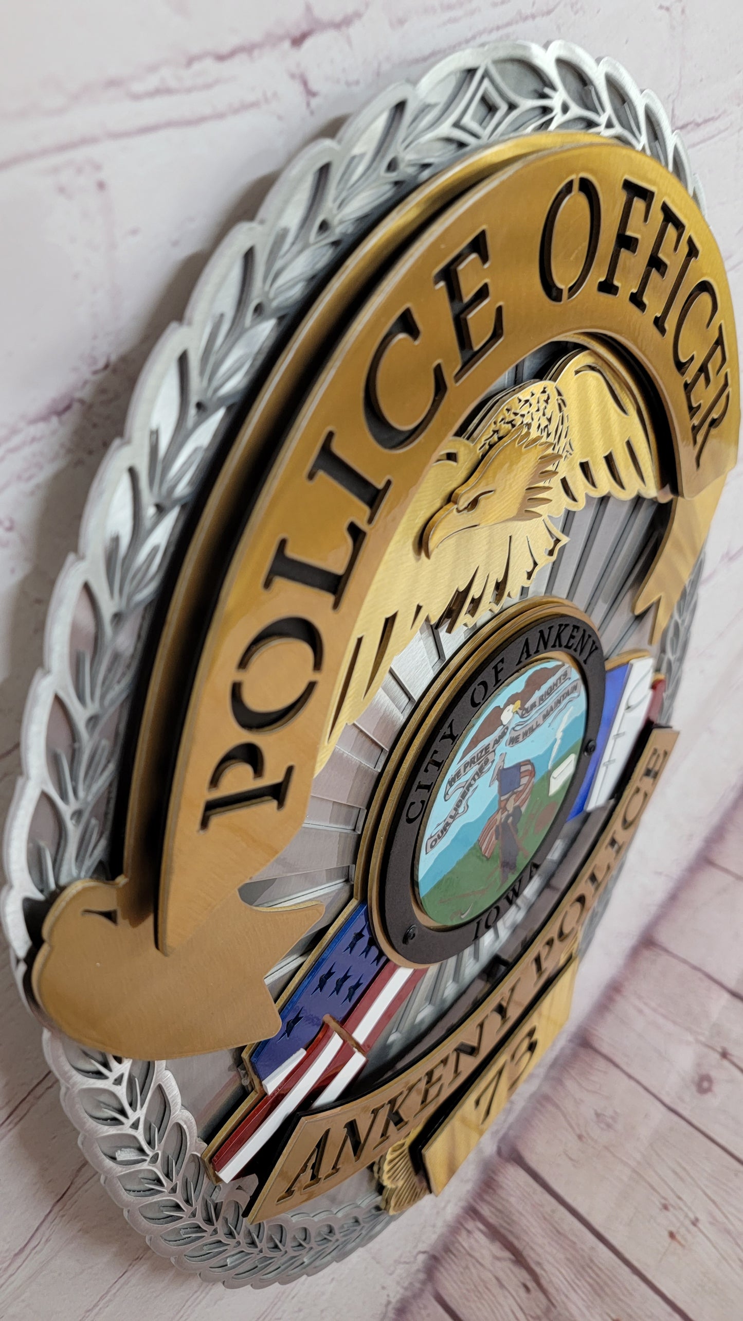 Ankeny Police Badge