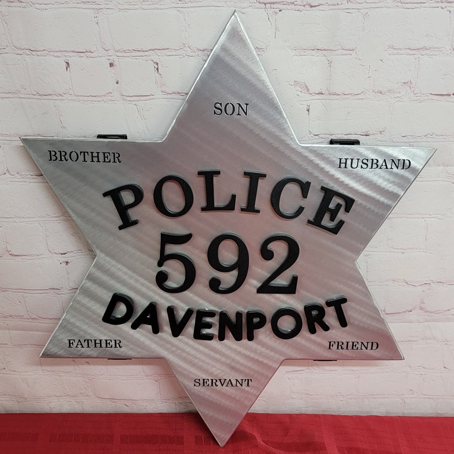 Davenport Vintage Police Star