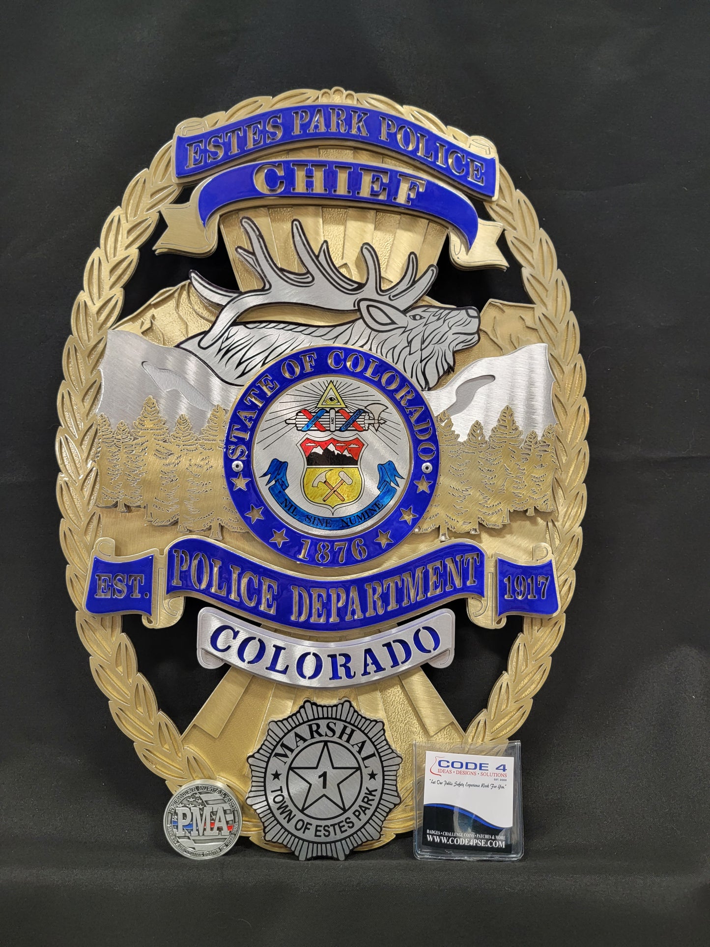 Estes Park Police Badge