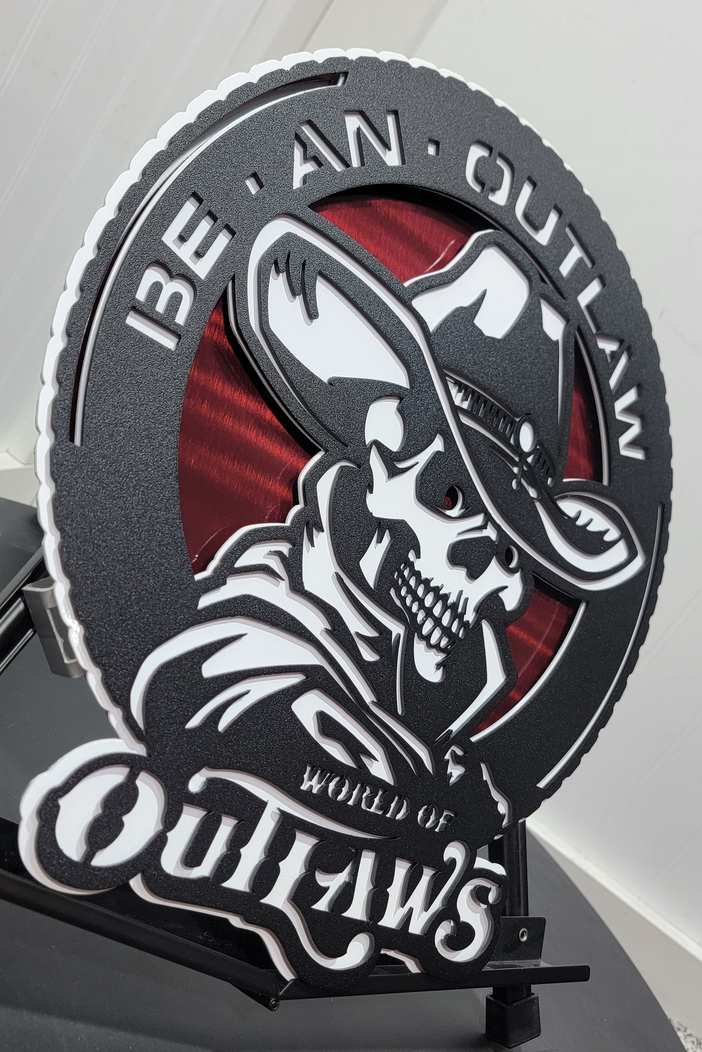 World Of Outlaws Be An Outlaw Logo