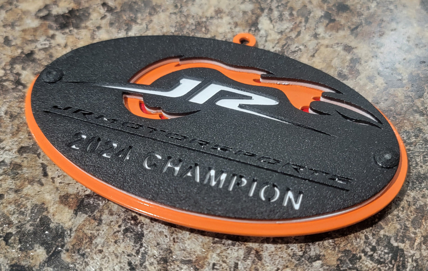 JR Motorsports 2024 Champion Magnet/Ornament