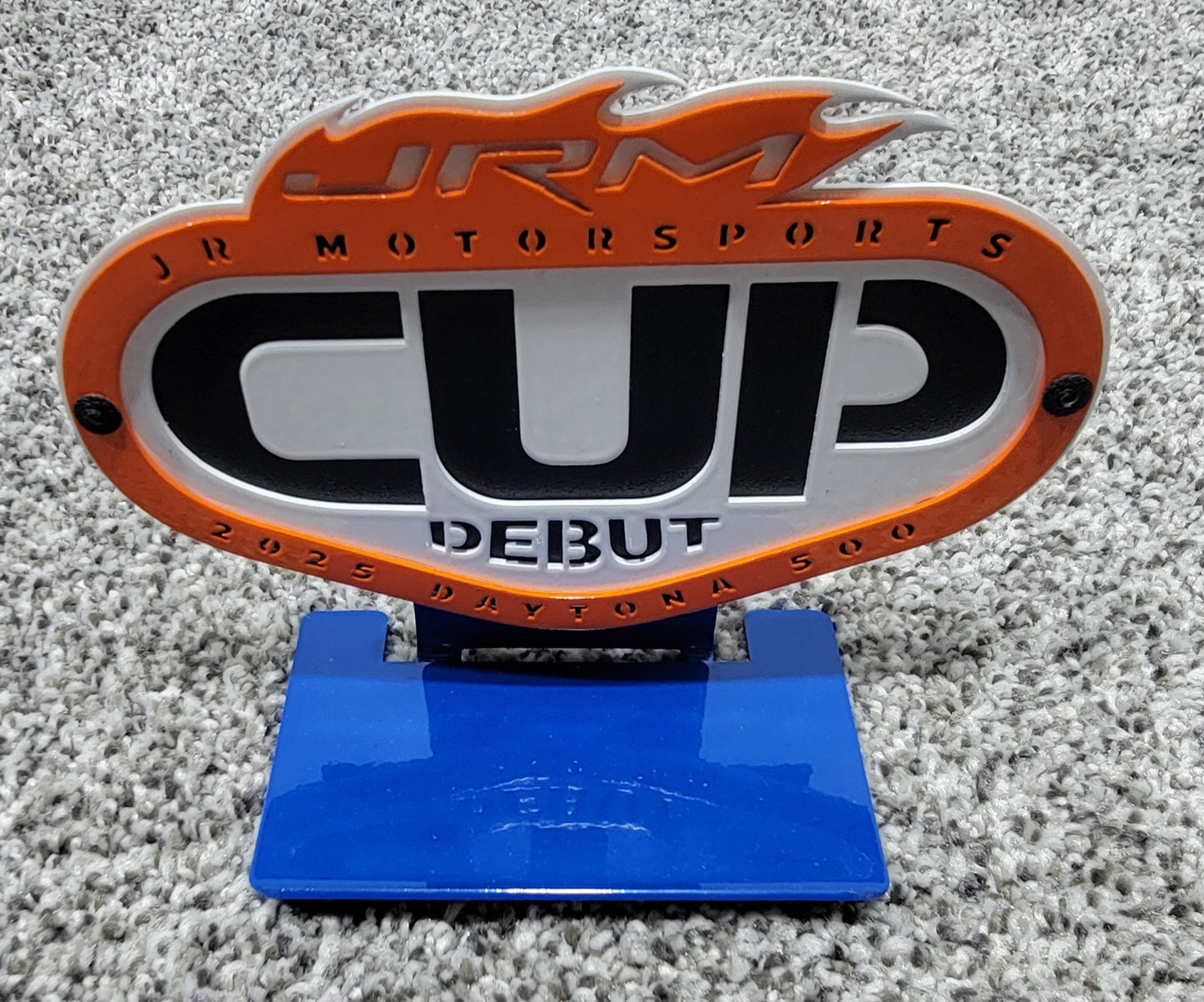 Jr Motorsports 2025 Cup Debut Logo - Magnet and Diecast Display