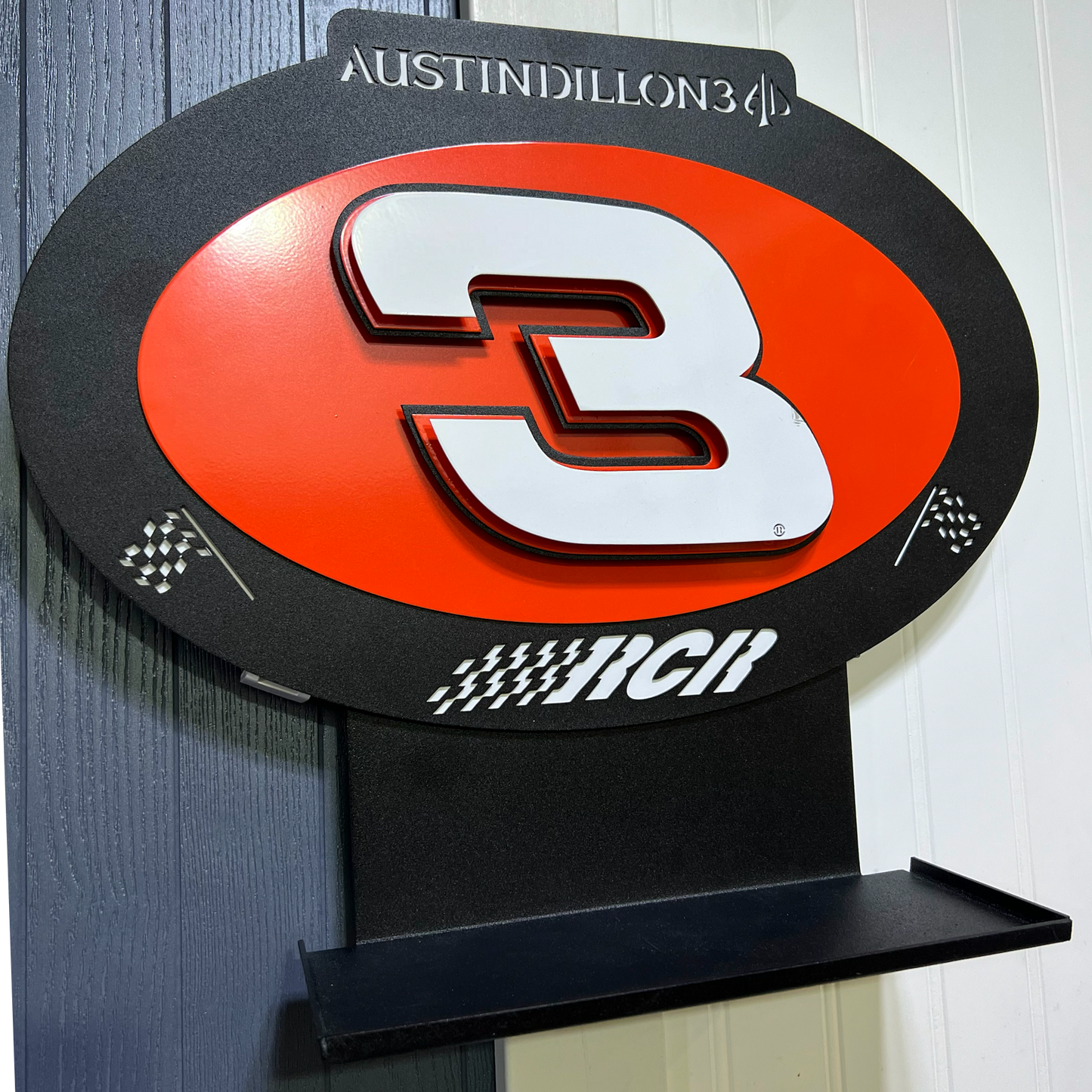 Number 3 Diecast Display