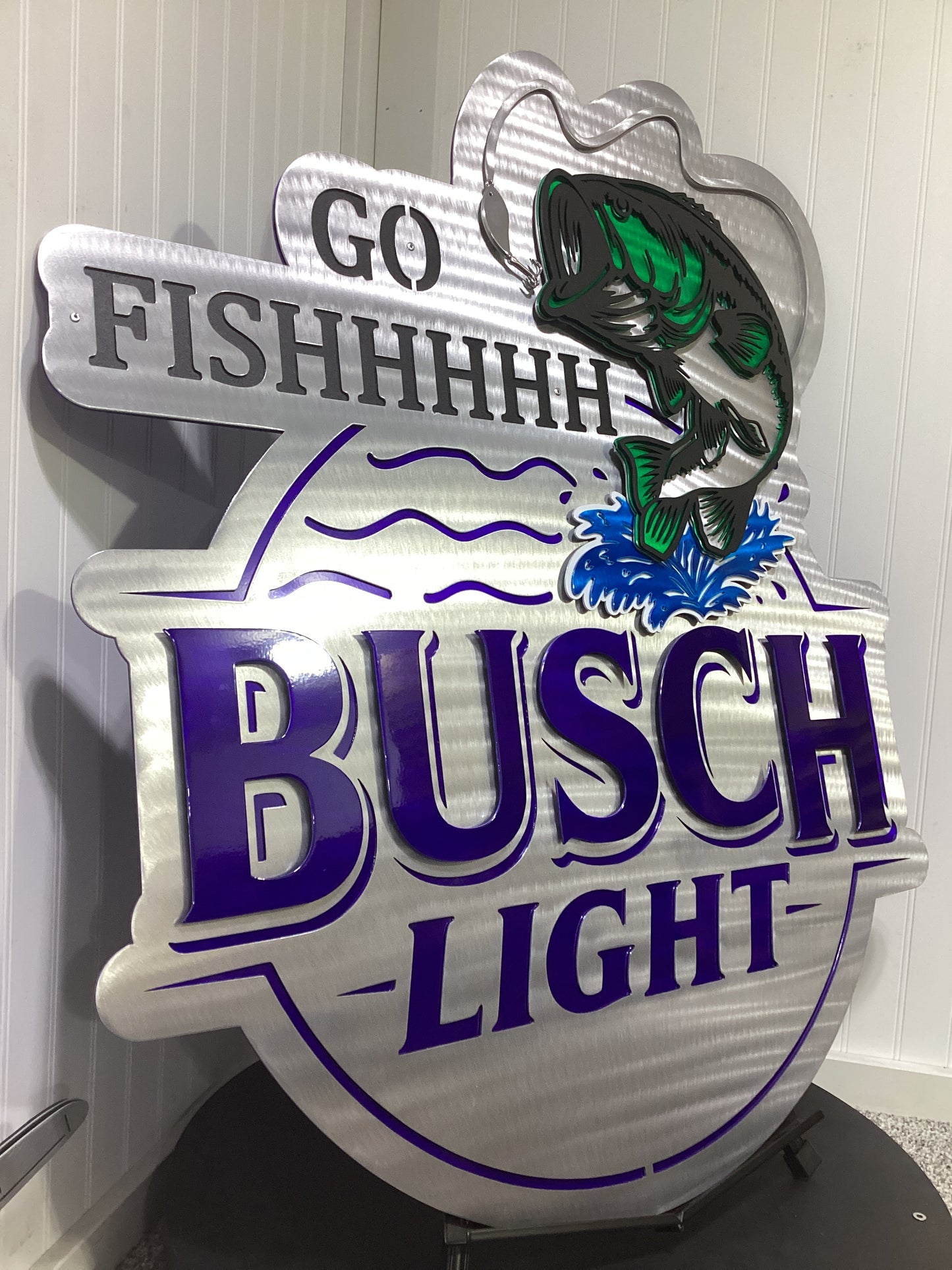 Anheuser Busch Busch Light Go Fishhhhh Logo