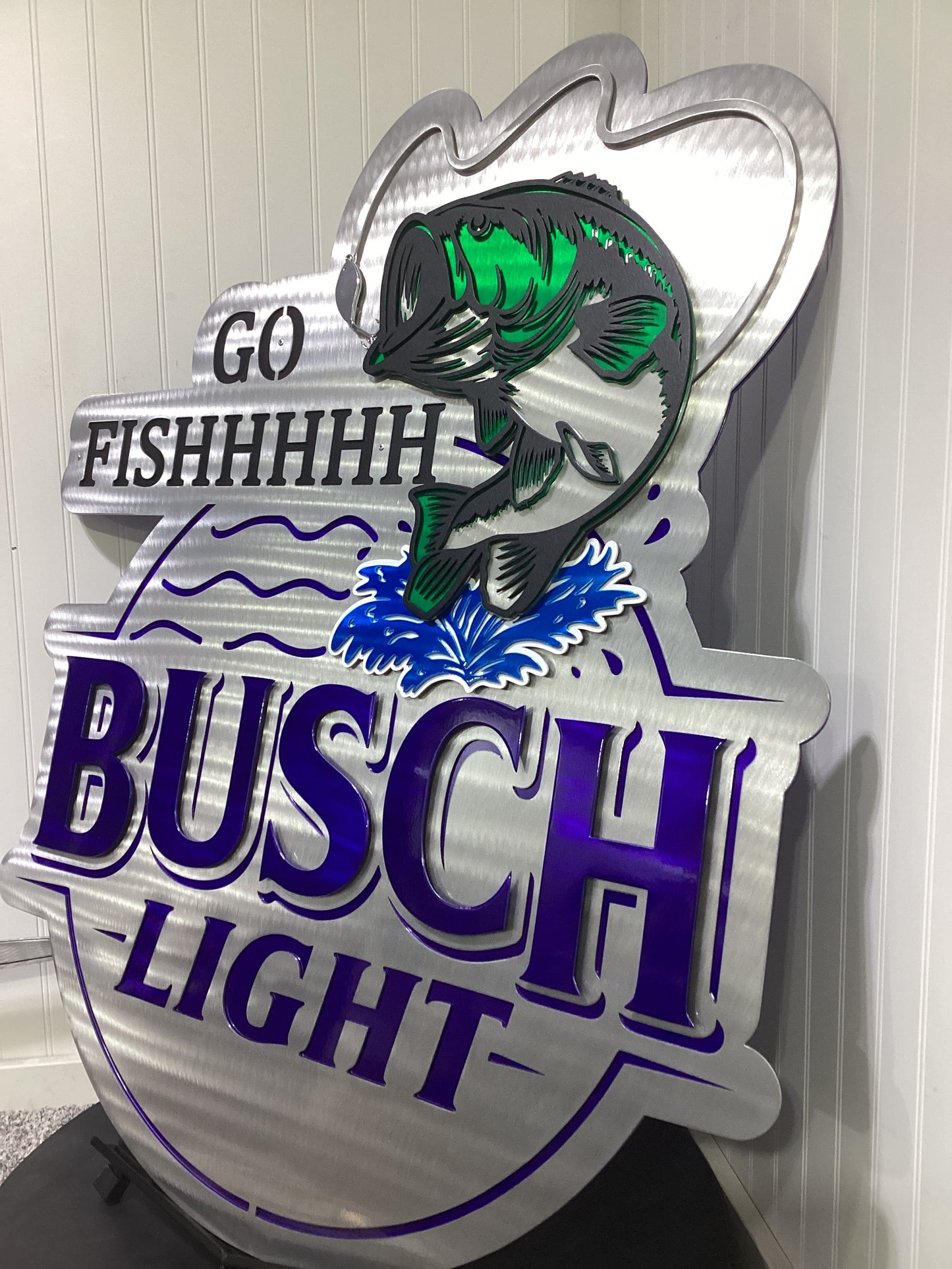 Anheuser Busch Busch Light Go Fishhhhh Logo