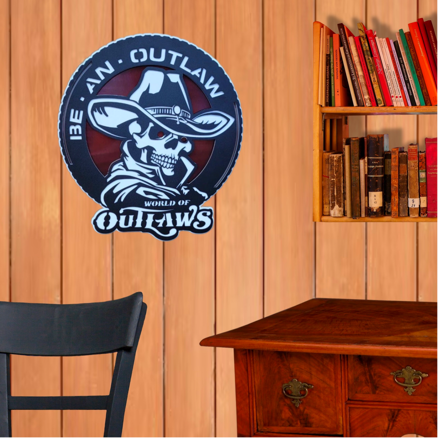 World Of Outlaws Be An Outlaw Logo