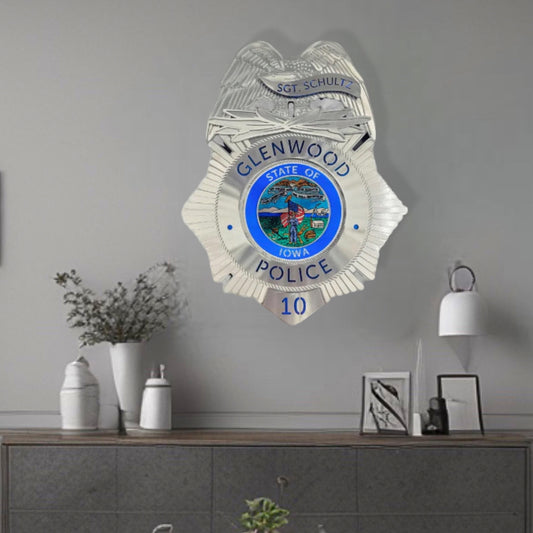 Glenwood Police Badge