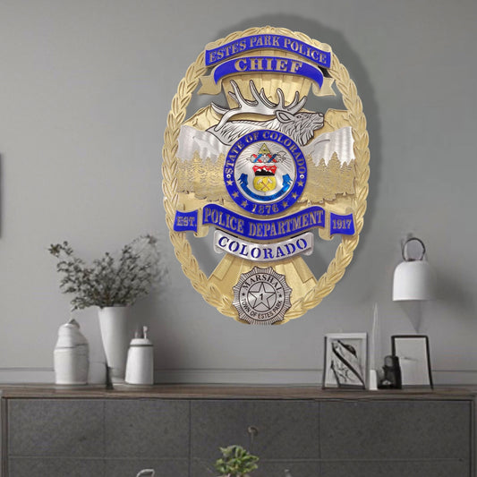 Estes Park Police Badge