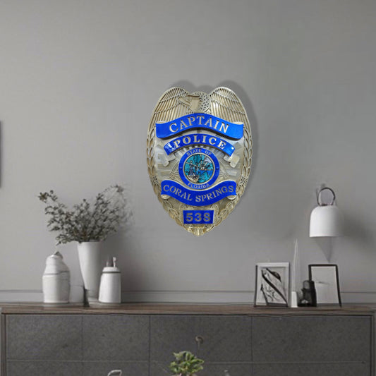 Coral Springs Police Badge