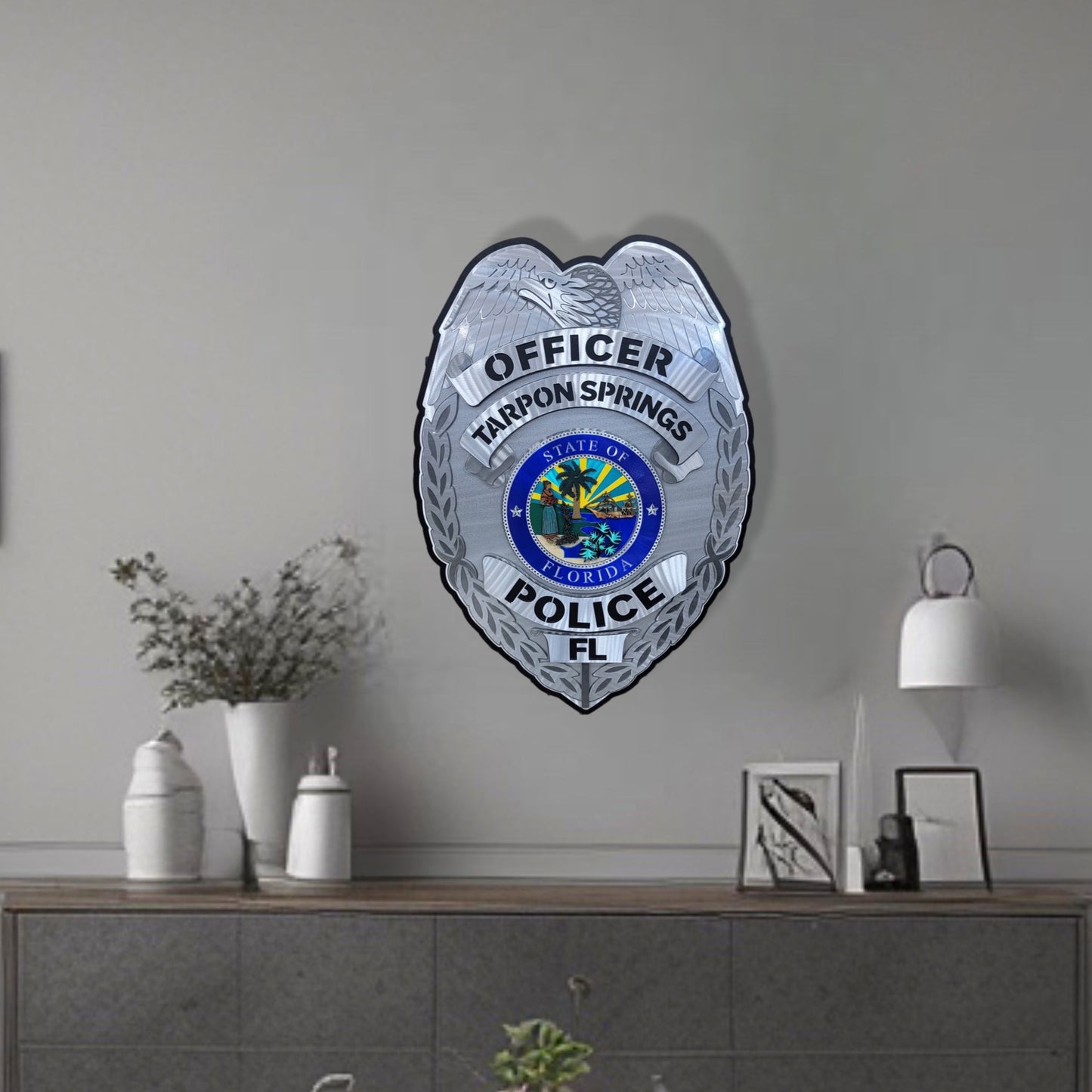 Tarpon Springs Police Badge