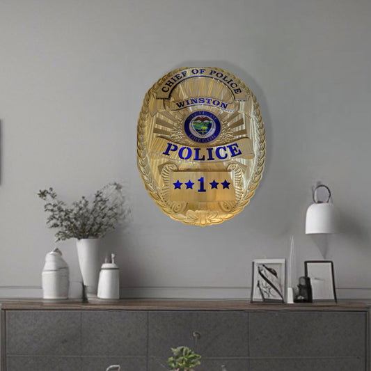 Oregon Police Badge