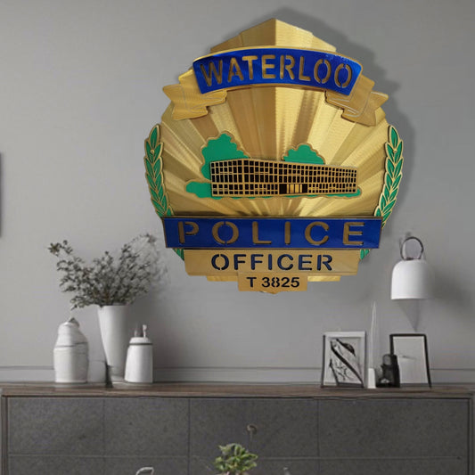 Waterloo Police Badge