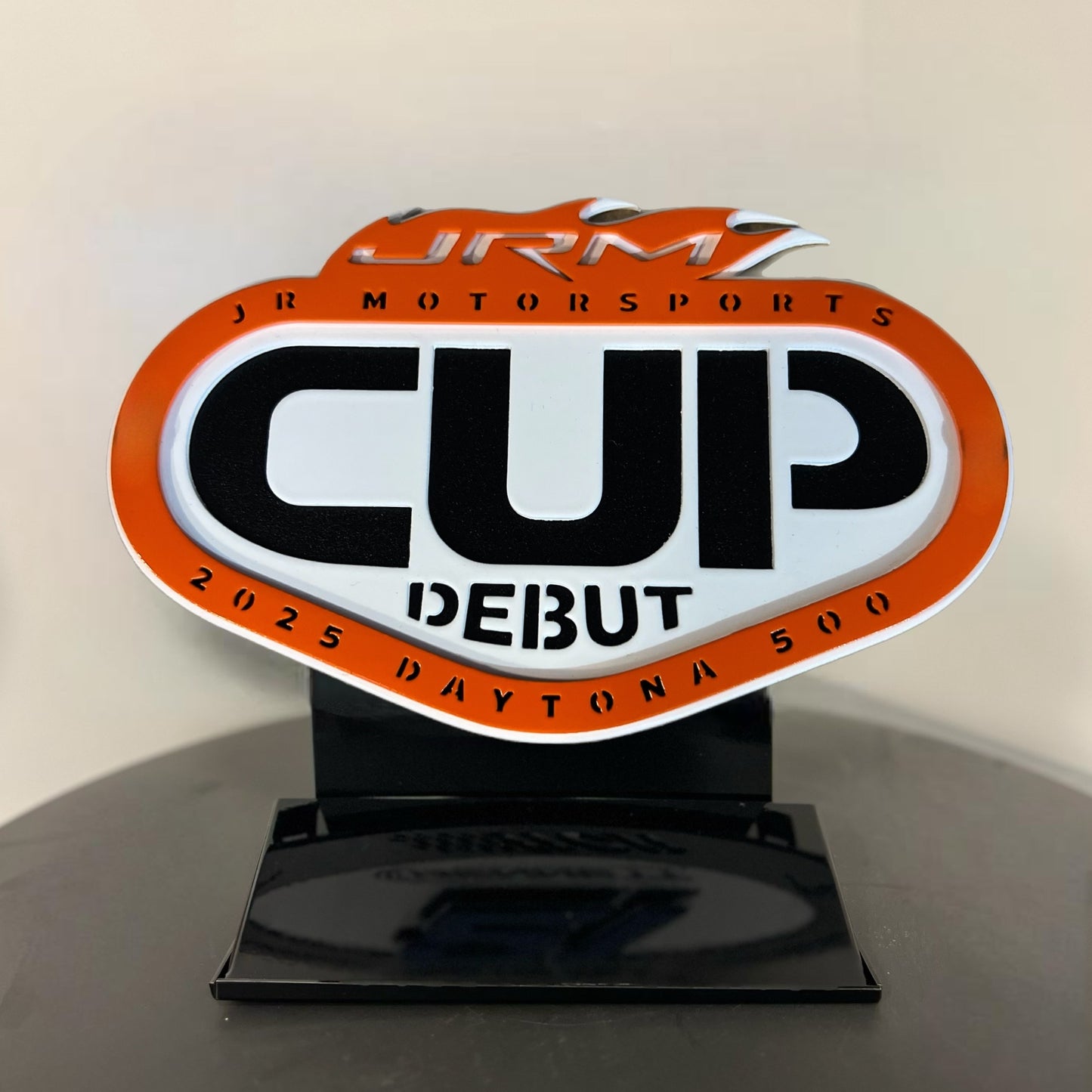 Jr Motorsports 2025 Cup Debut Logo 1/24 Diecast Display