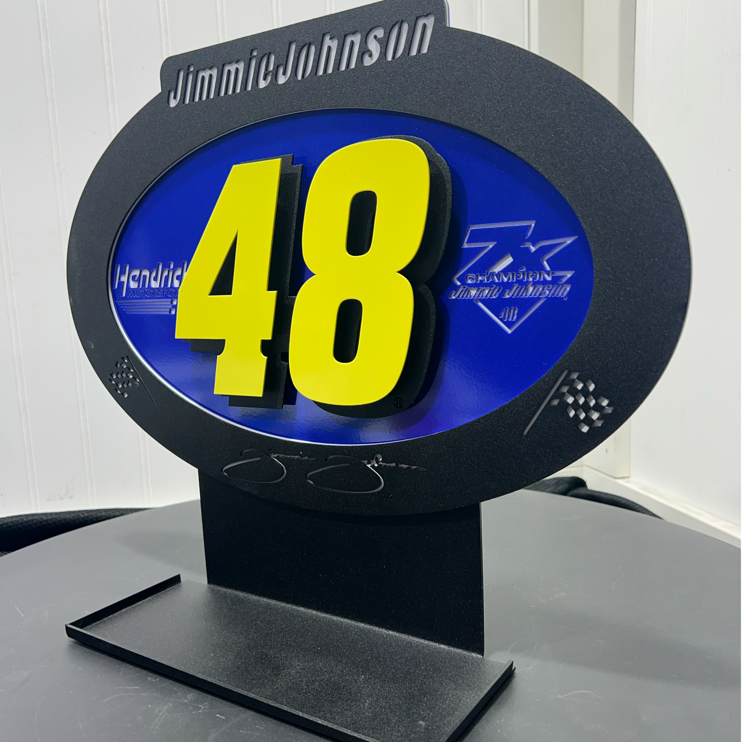 Jimmie Johnson #48 Oval 