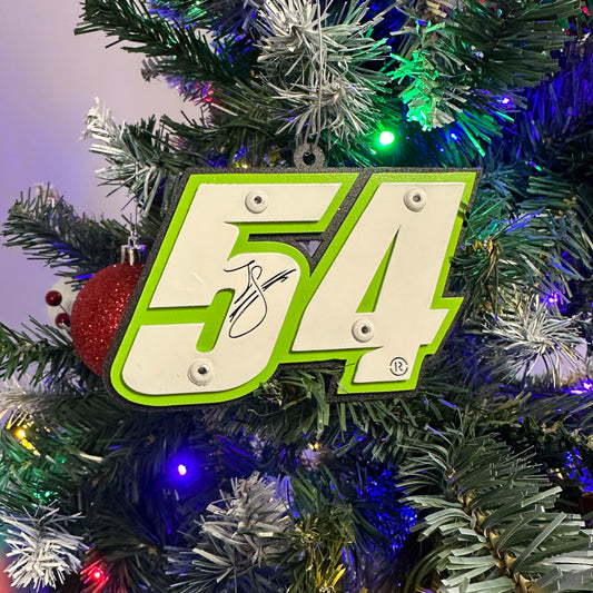 Ty Gibbs #54 Magnet/Ornament On Tree