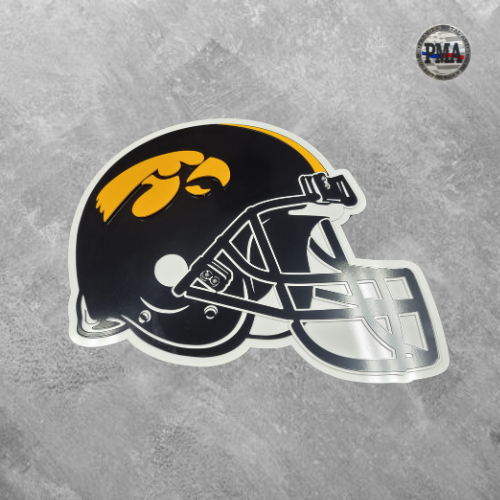 Iowa Hawkeyes Helmet – Premier Metal Art