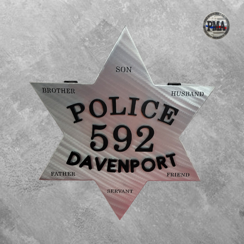 Davenport Vintage Police Star