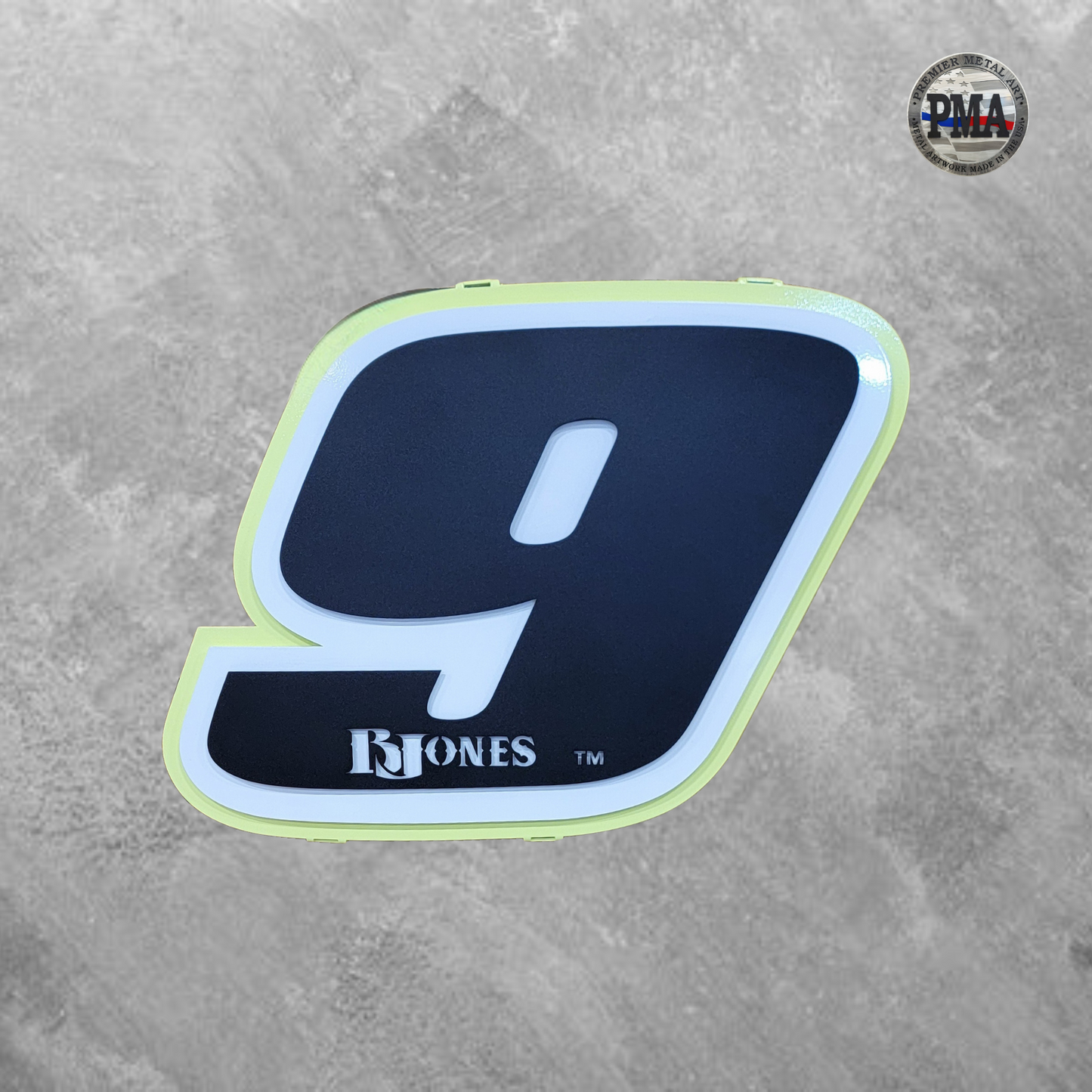 Brandon Jones #9 Number Door Name Plate Cutout Wholesale