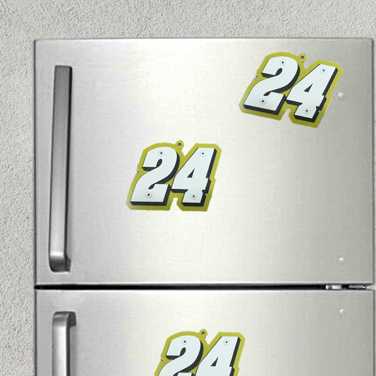 William Byron #24 Magnet/Ornament On Fridge