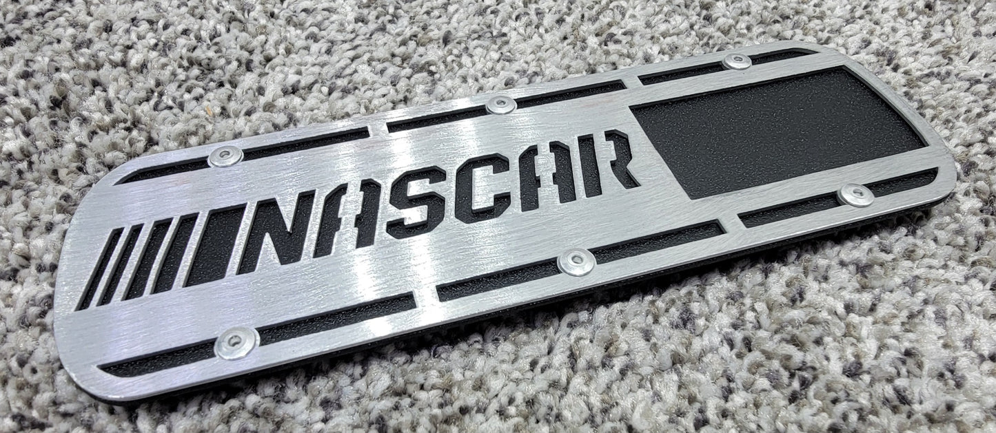 Nascar Signable Valve Cover Memorabilia - Magnet and Diecast Display