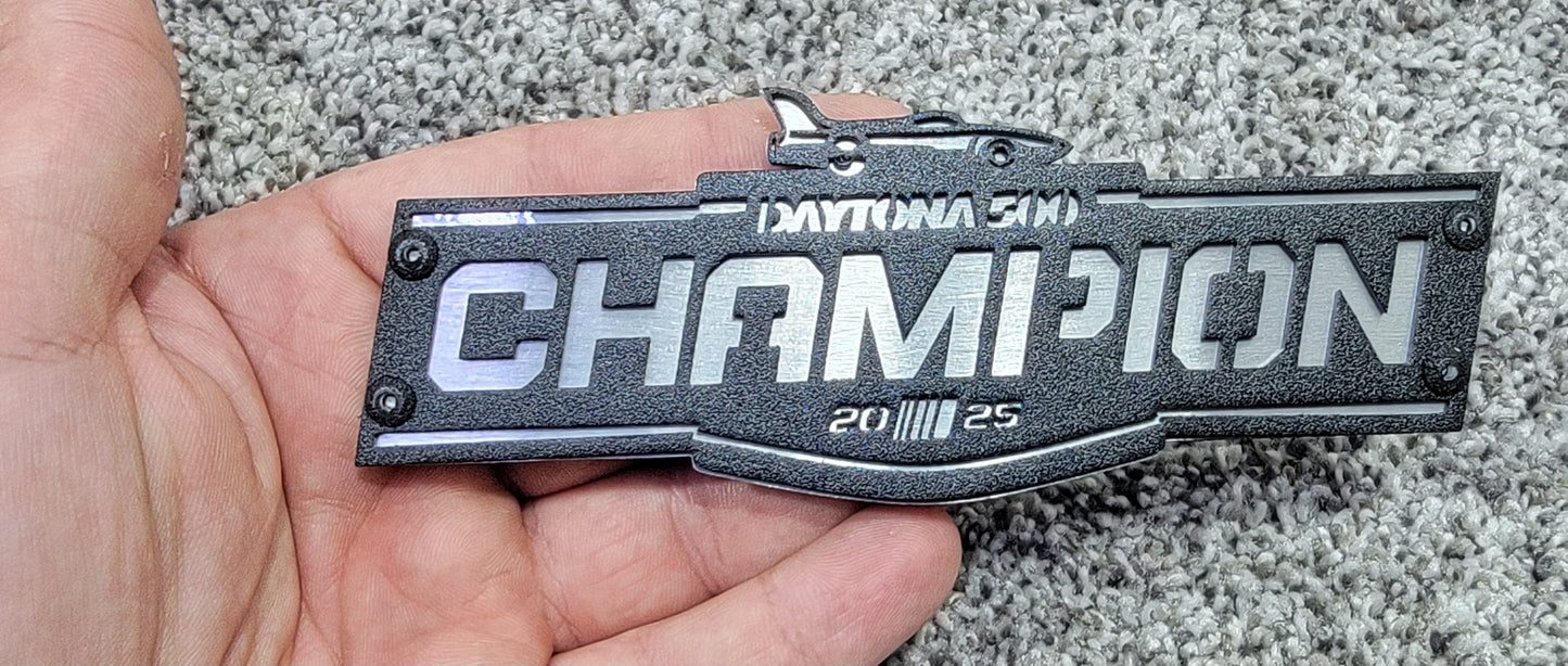 Nascar Daytona 500 Champion Collectible - Magnet and Diecast Display