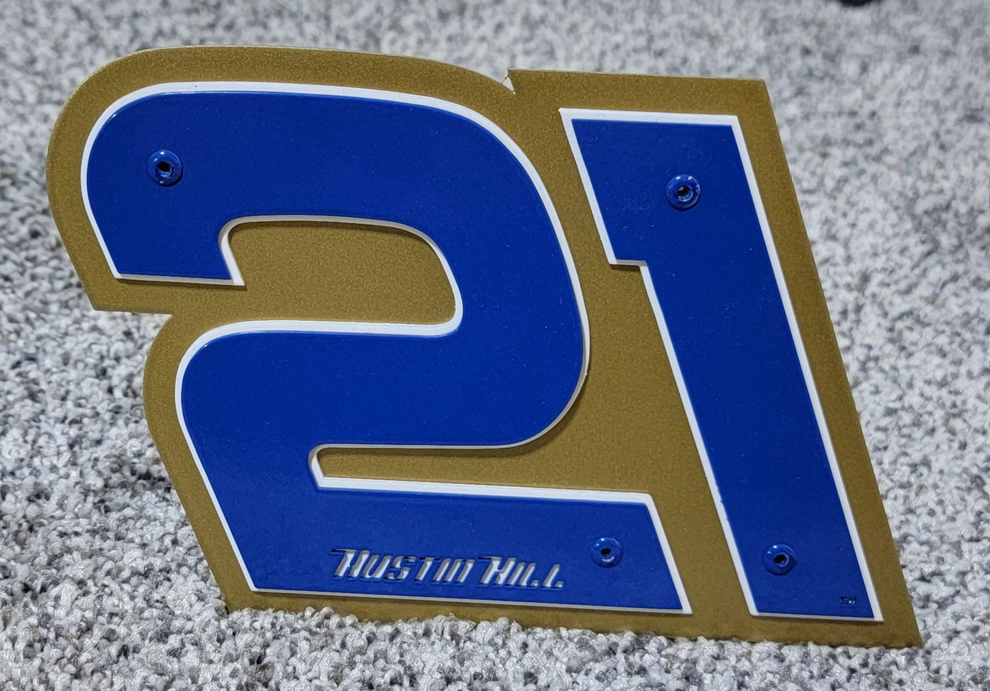 Austin Hill #21 Trailer Hitch Cover