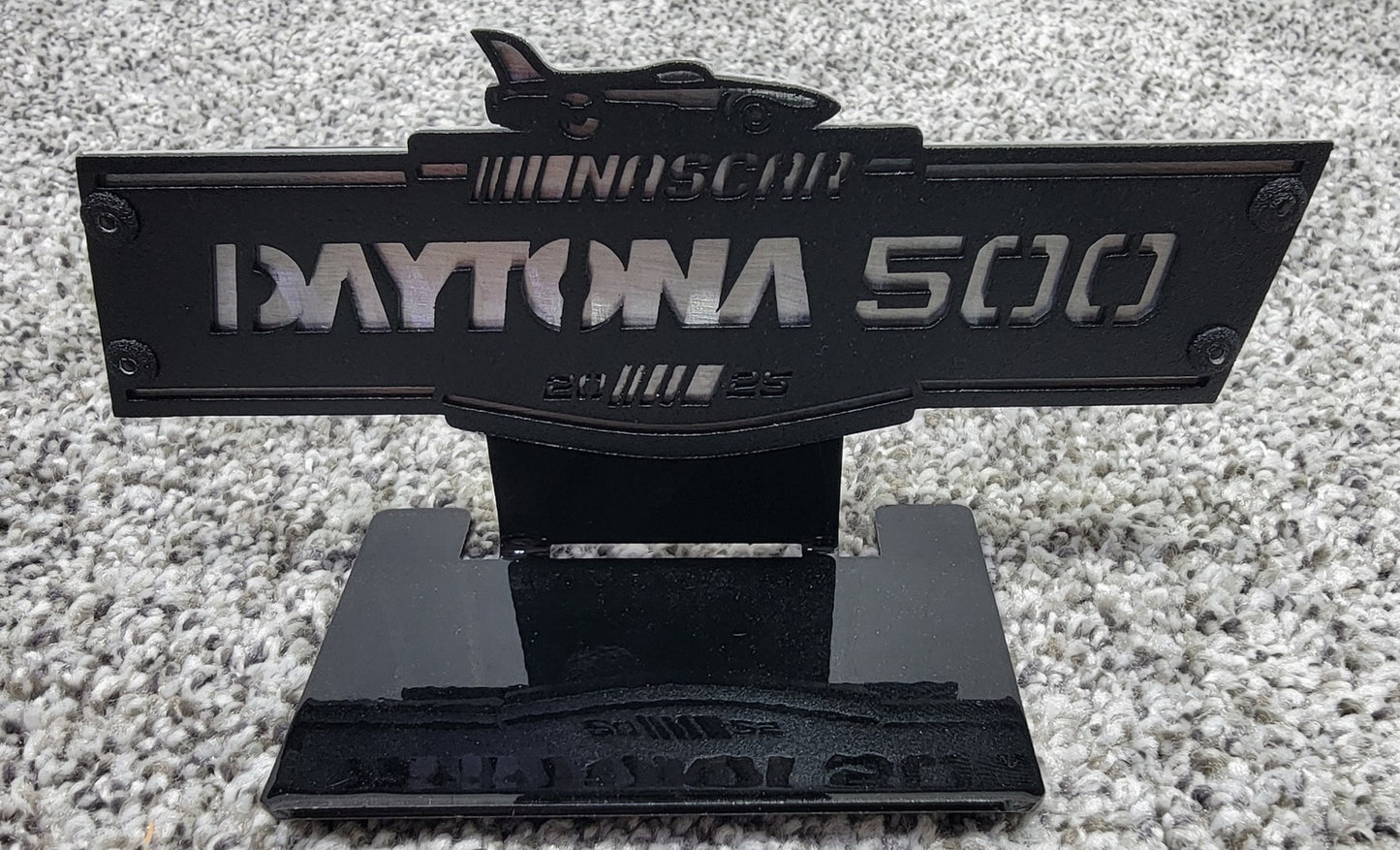 Nascar Daytona 500 Collectible - Magnet and Diecast Display