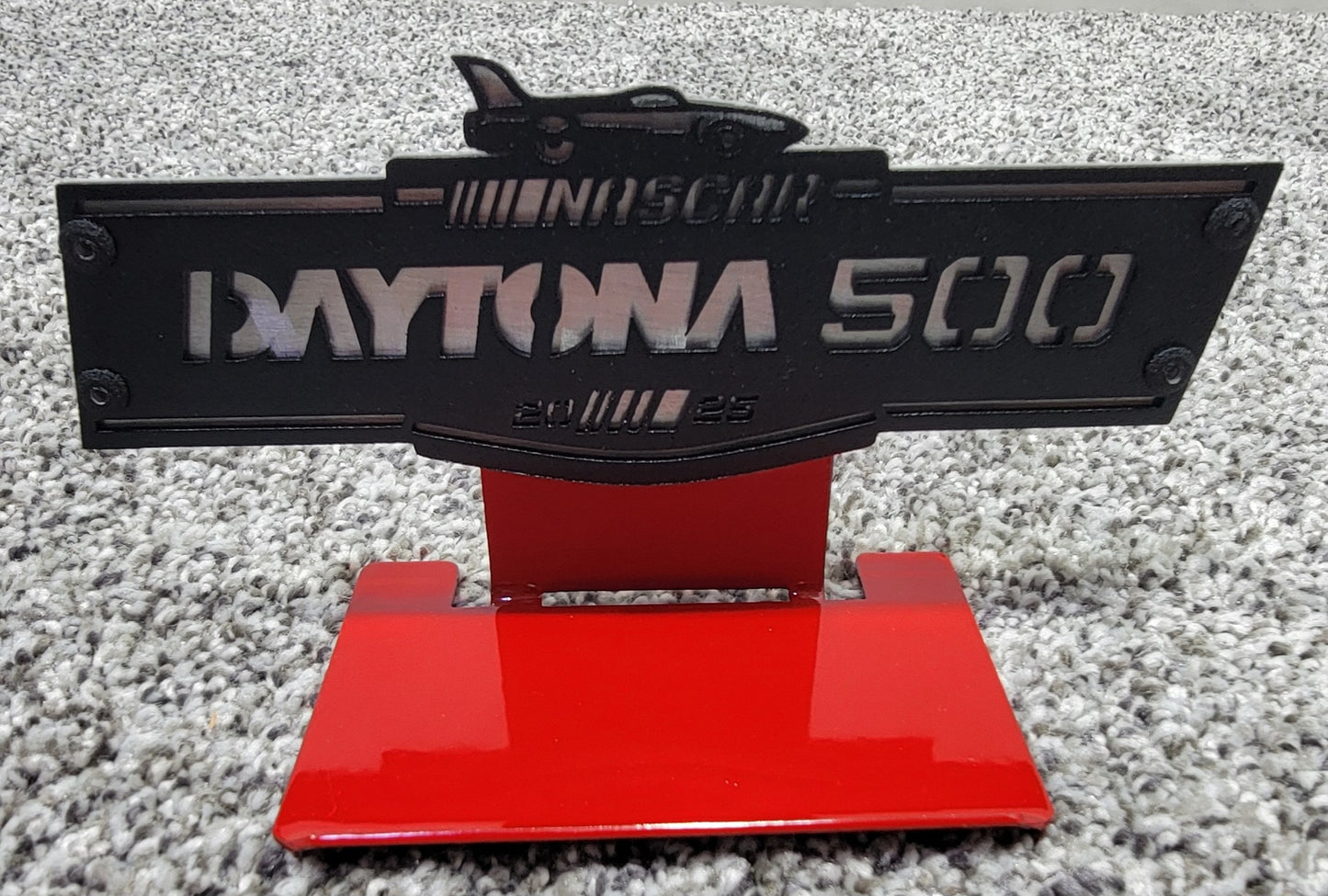 Nascar Daytona 500 Collectible - Magnet and Diecast Display