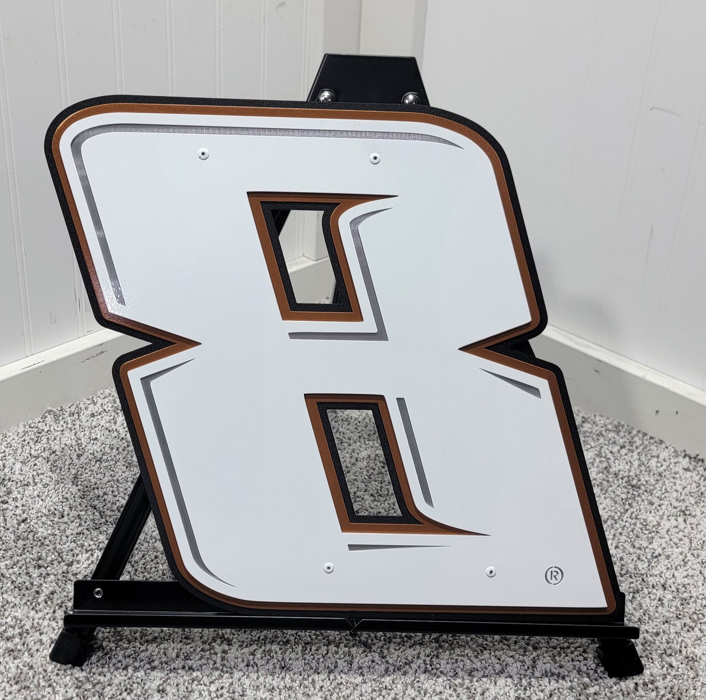 Kyle Busch #8 Plain Number Compressed